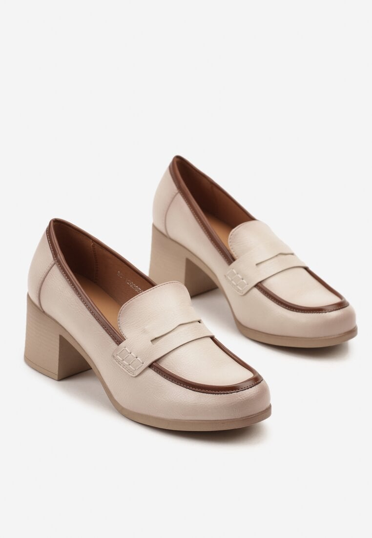 Pantofi casual Meviquea Bej