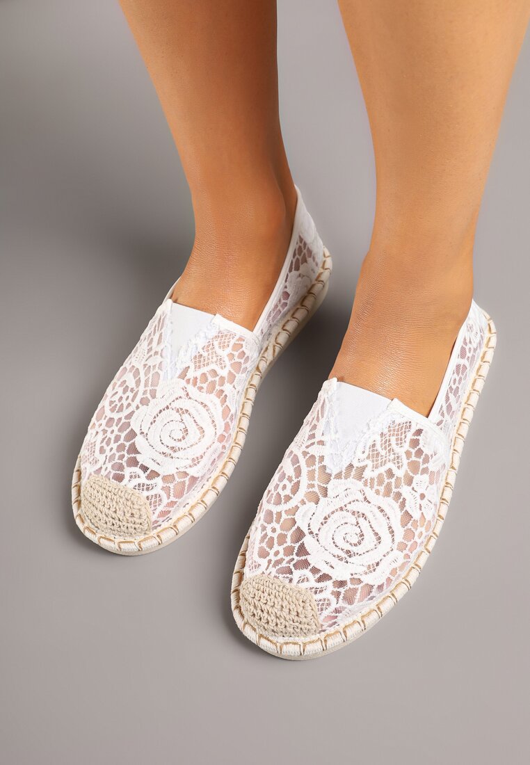 Espadrile Merarilia Albe