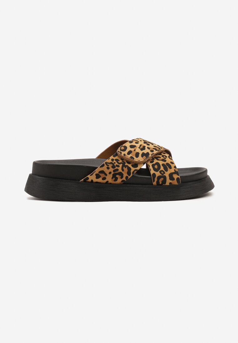 Papuci Mevonella Imprimeu leopard