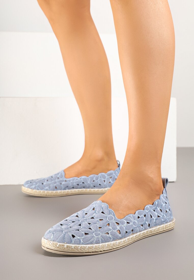 Espadrile Mevaelle Albastru deschis