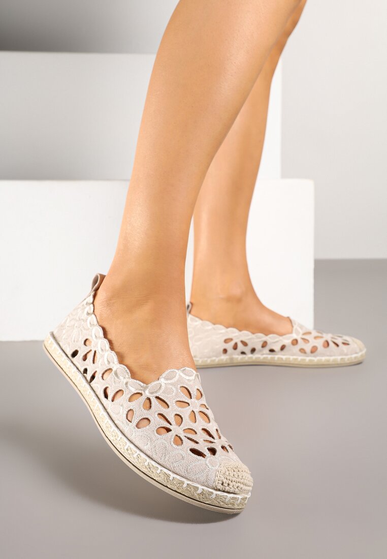 Espadrile Merovianna Bej