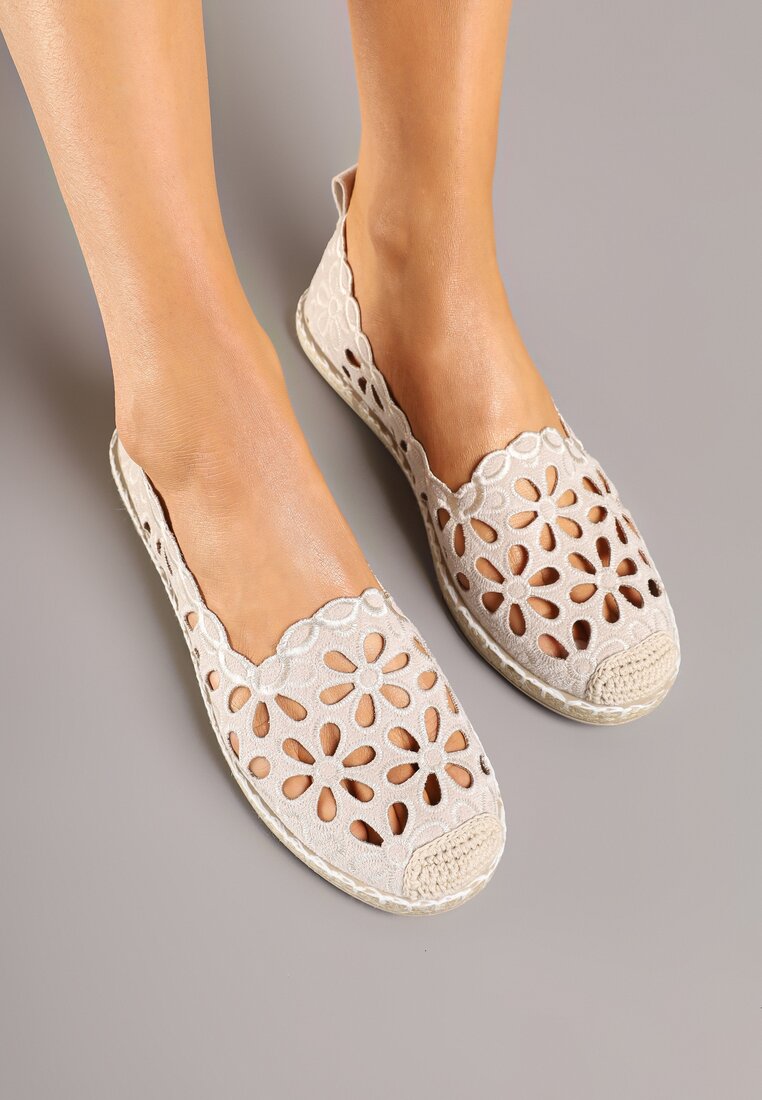 Espadrile Merovianna Bej