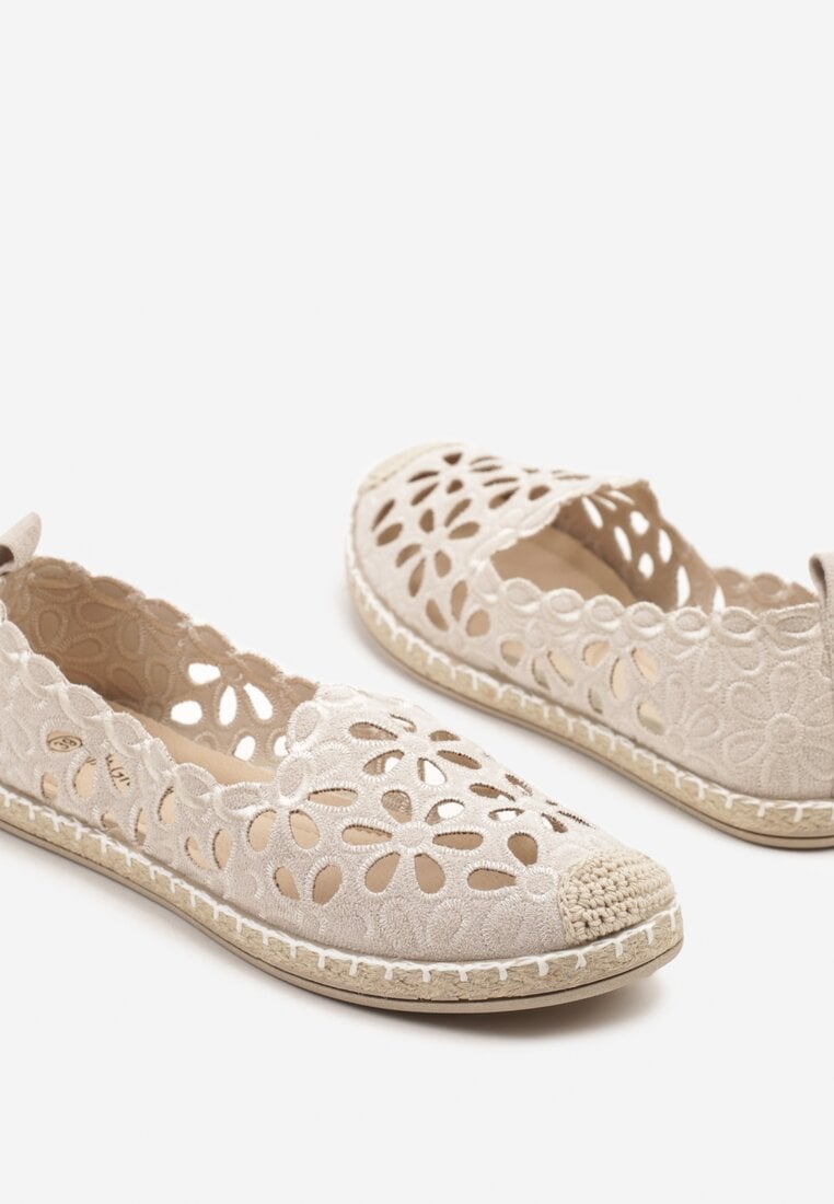 Espadrile Merovianna Bej