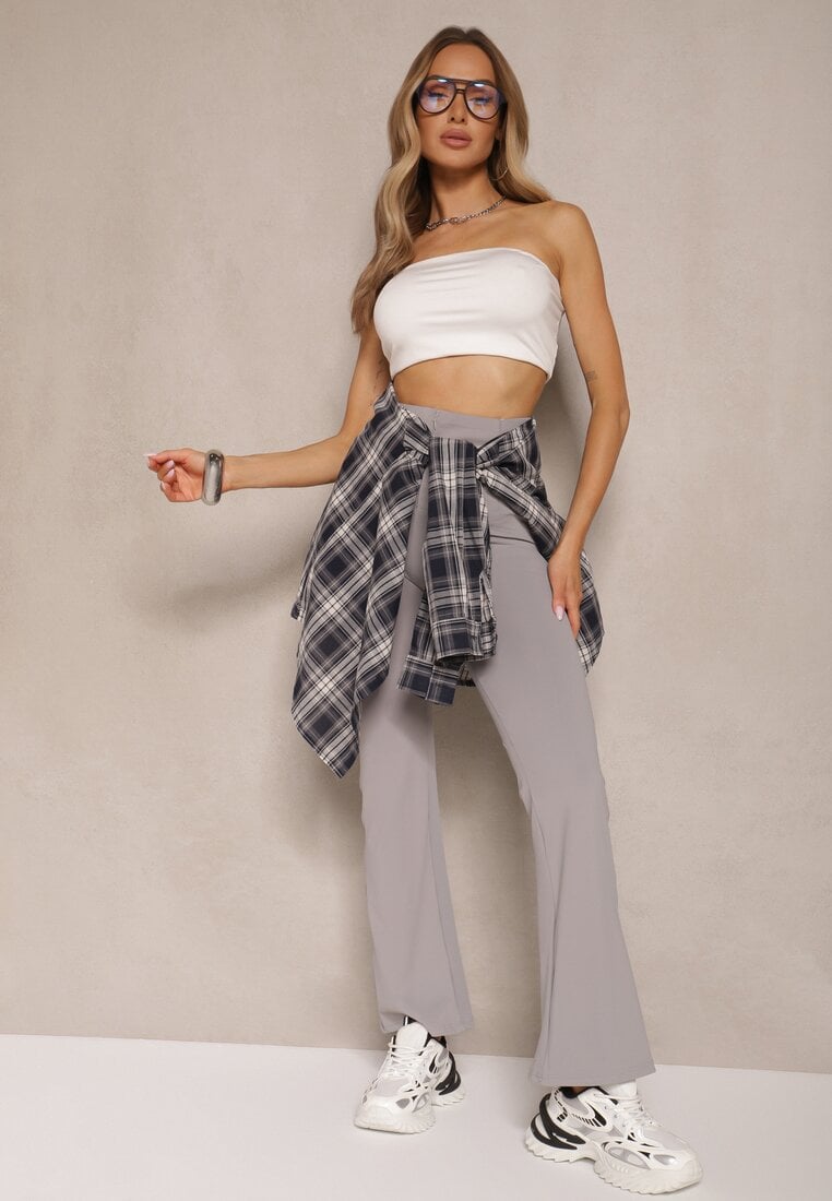 Pantaloni Odavia Gri deschis