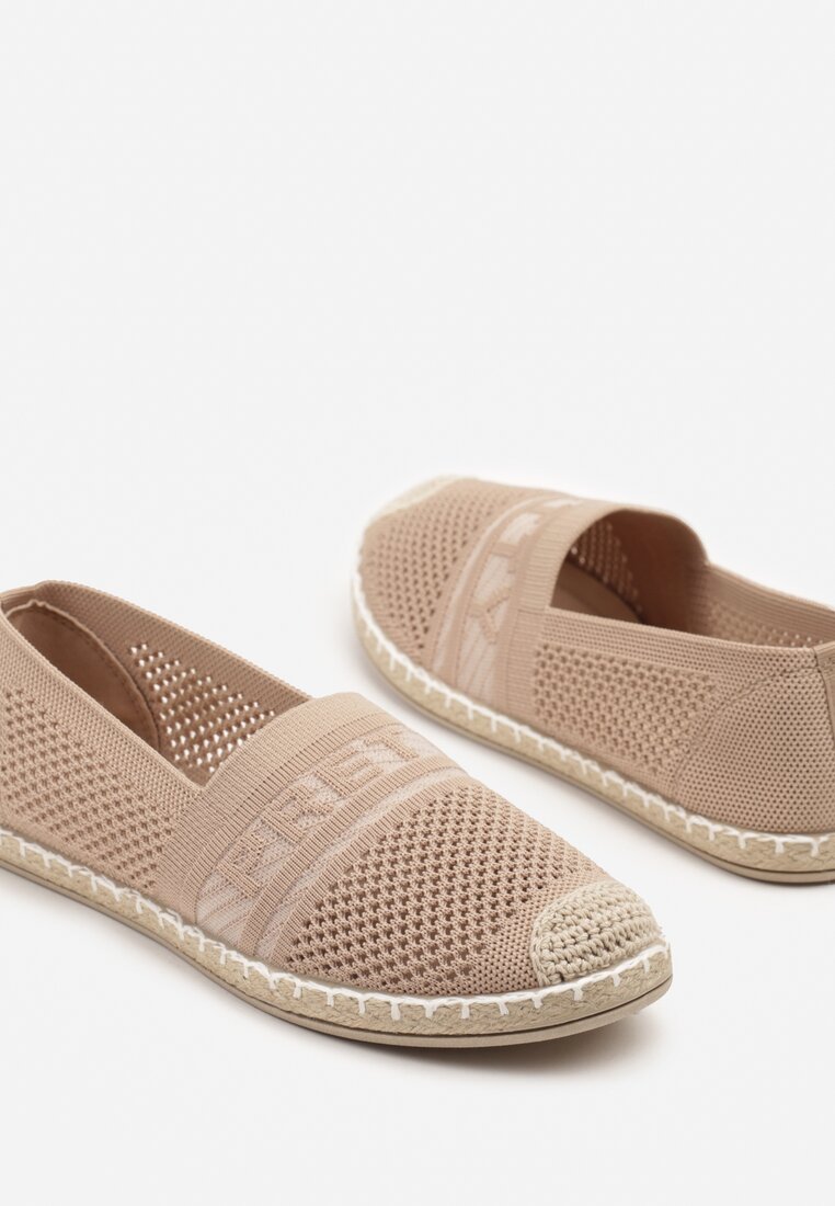 Espadrile Weorlisa Bej închis