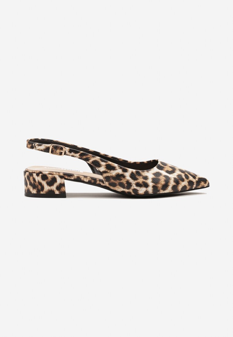 Sandale Odavine Imprimeu leopard