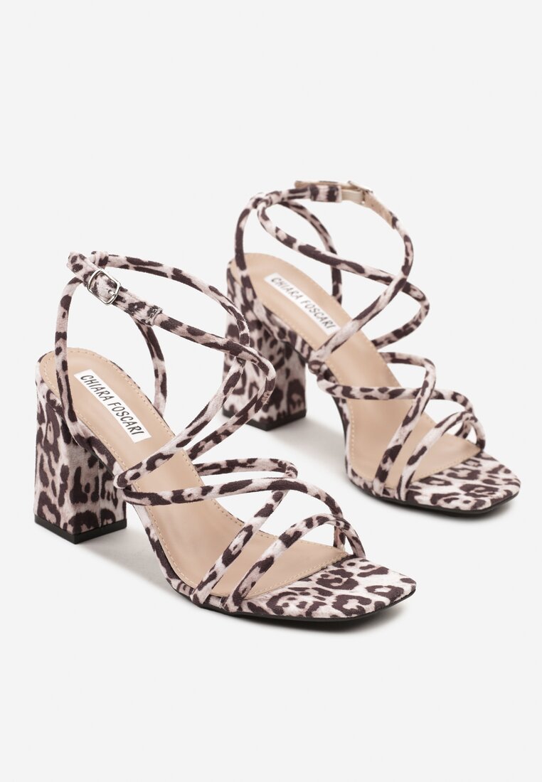Sandale Firoti Imprimeu leopard