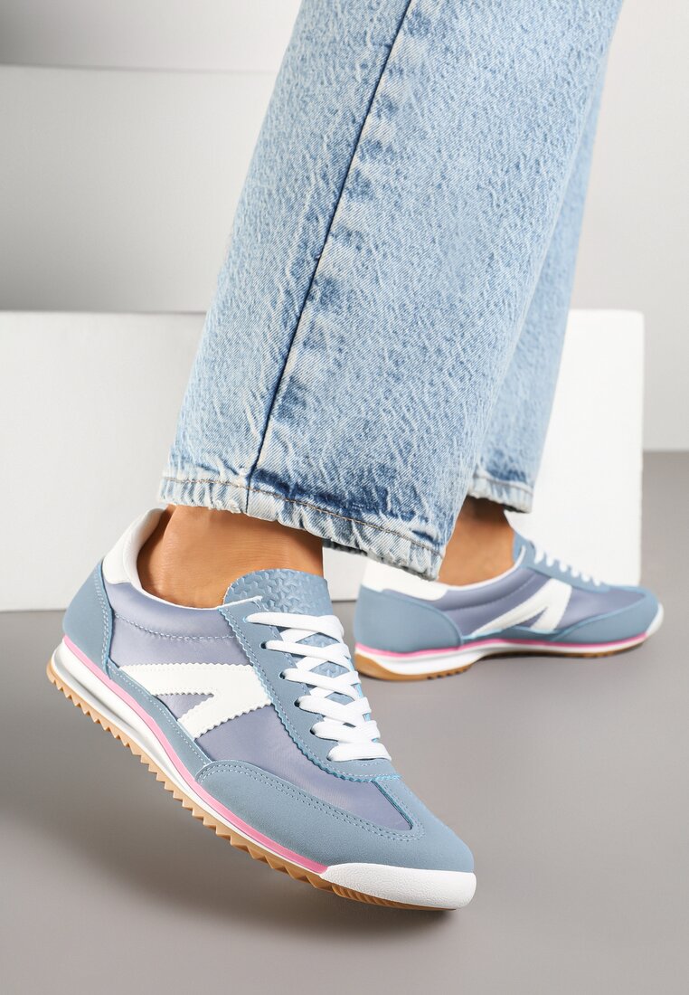 Sneakers Zoloti Albaștri