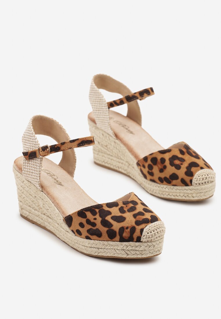 Sandale Odivale Imprimeu leopard