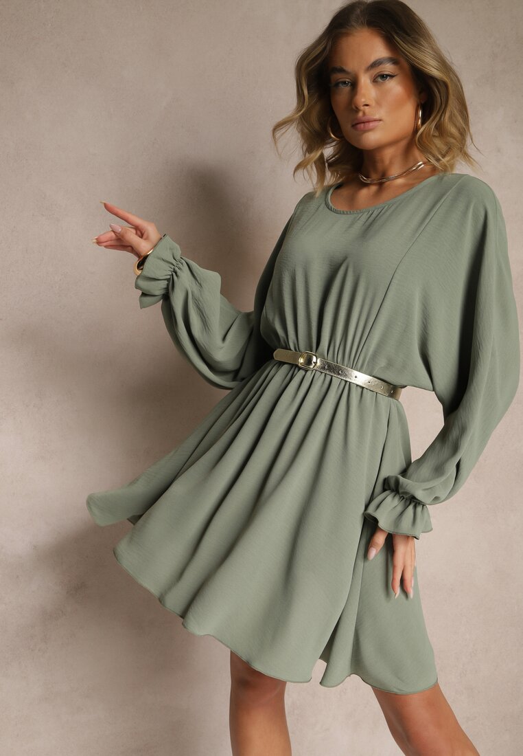 Rochie Tesunela Verde închis