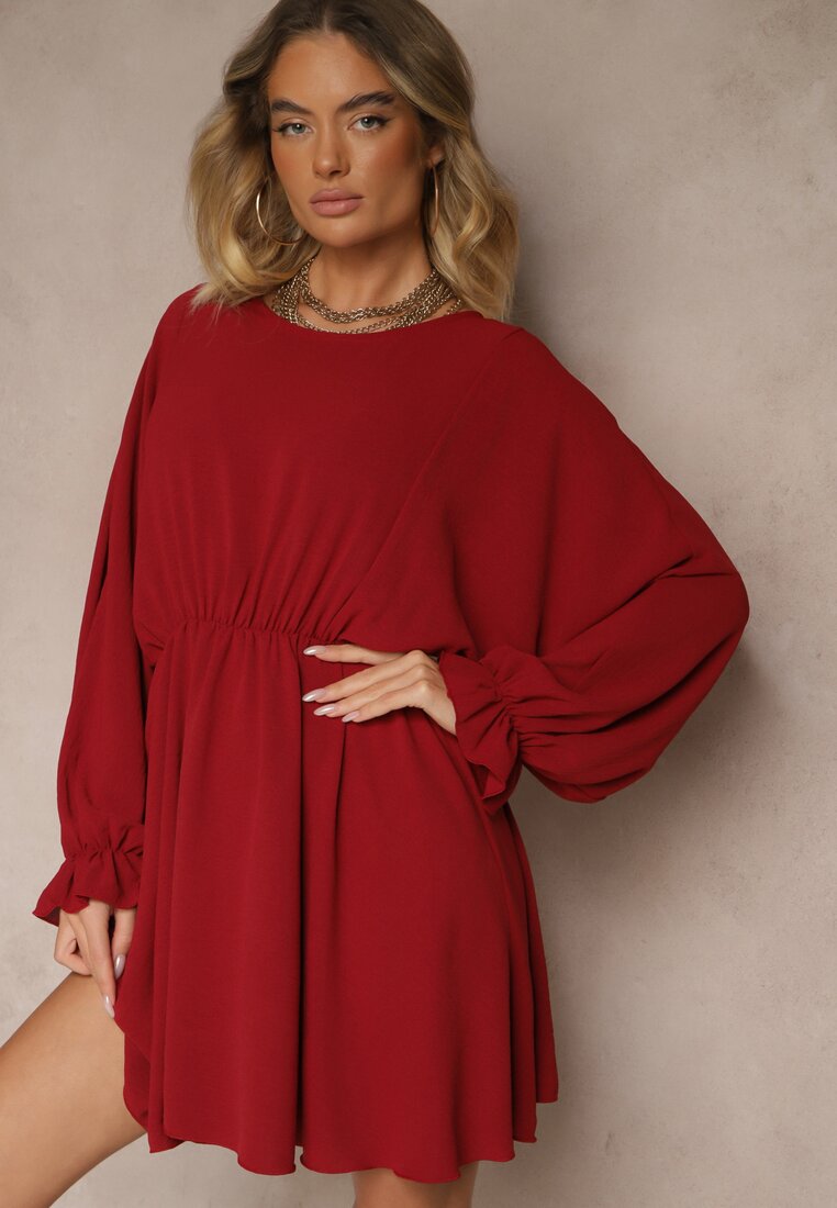 Rochie Tesunela Bordo