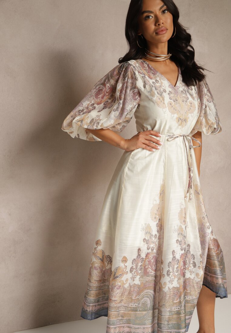 Rochie Redanira Bej deschis