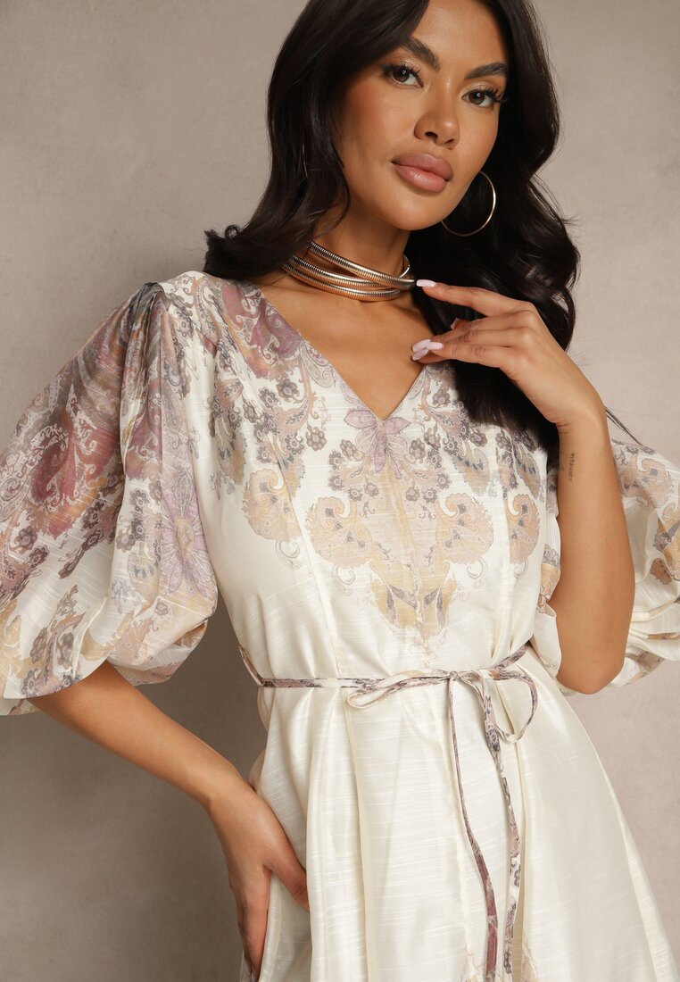 Rochie Redanira Bej deschis