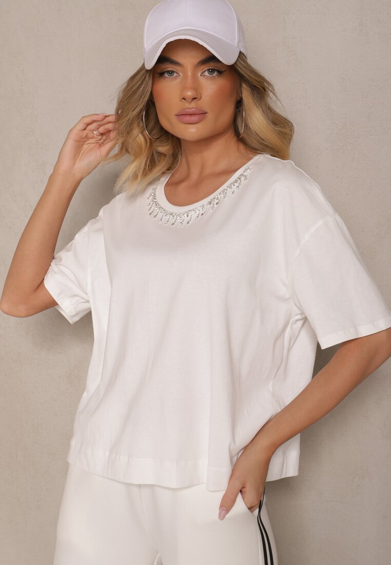T-shirt Fadeola Alb