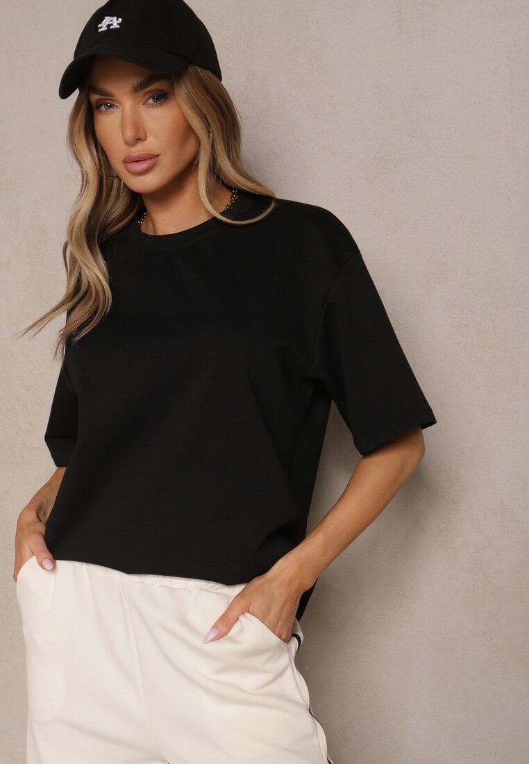 T-shirt Meronissea Negru