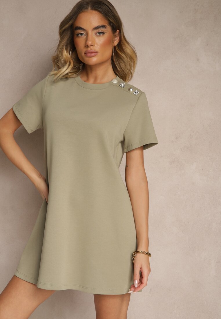 Rochie Delynne Verde închis