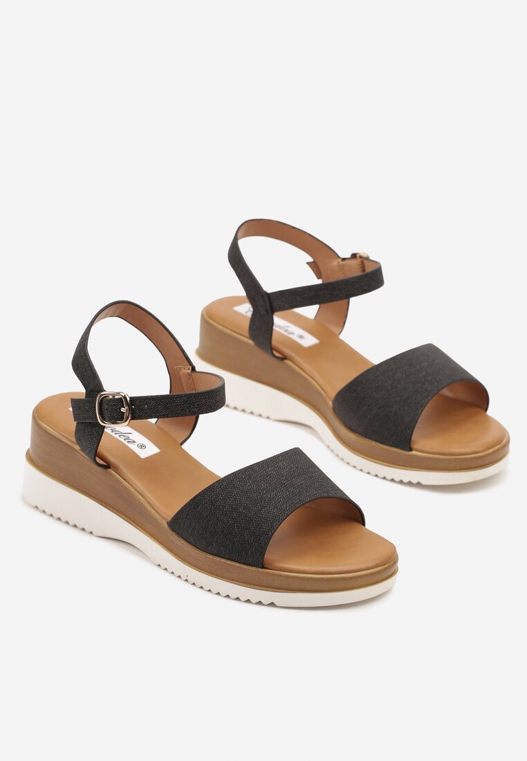 Sandale Tenzinea Negre
