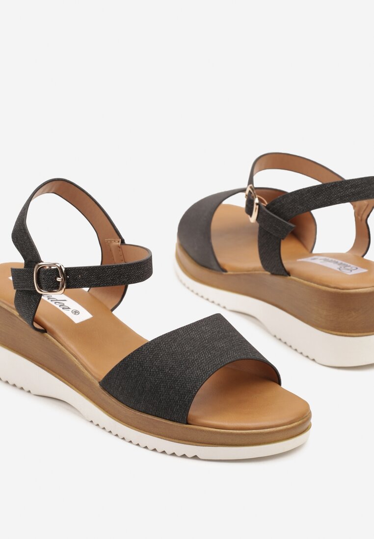 Sandale Tenzinea Negre