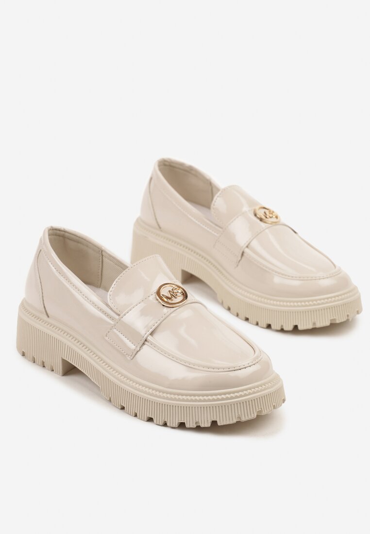 Pantofi casual Nevoliana Bej