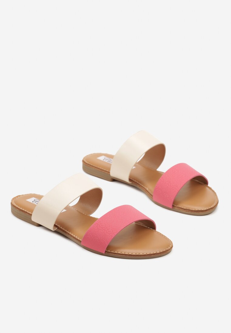 Papuci Denelie Fucsia