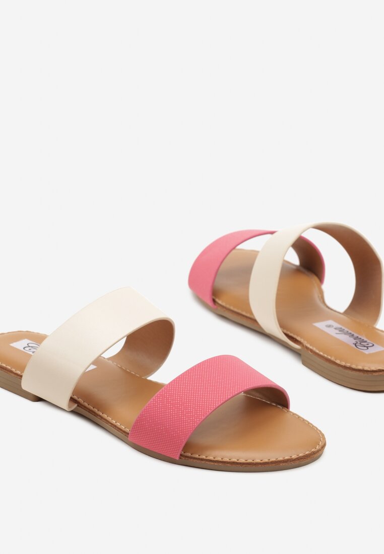 Papuci Denelie Fucsia