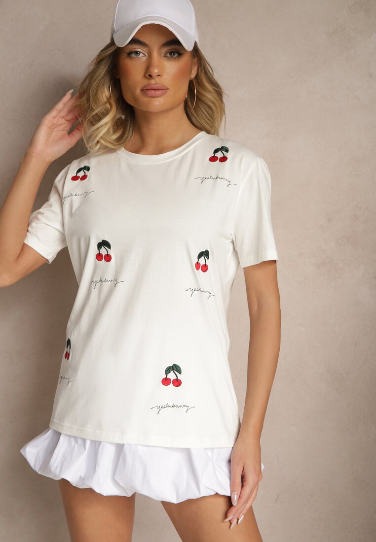 T-shirt Nevianeva Alb