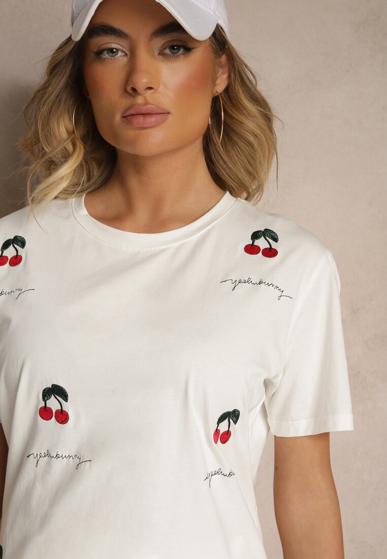 T-shirt Nevianeva Alb