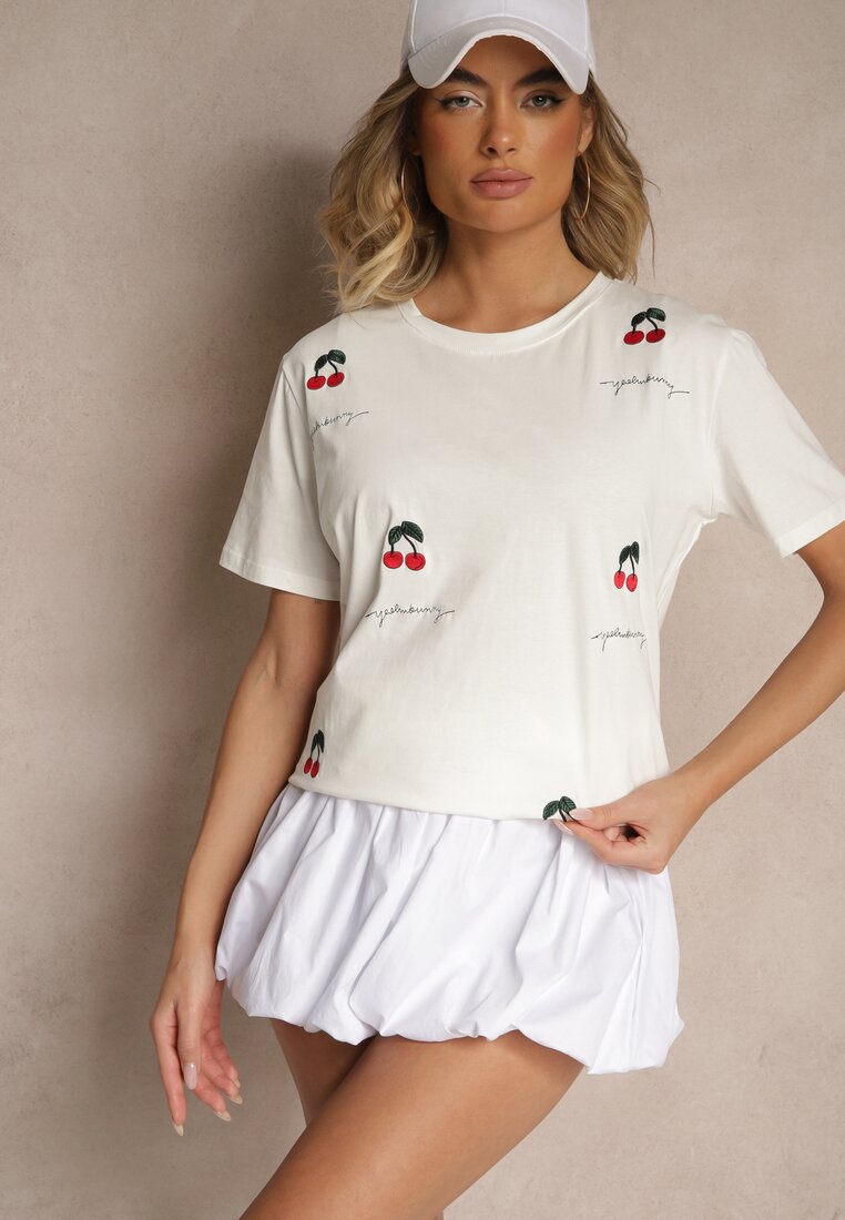 T-shirt Nevianeva Alb