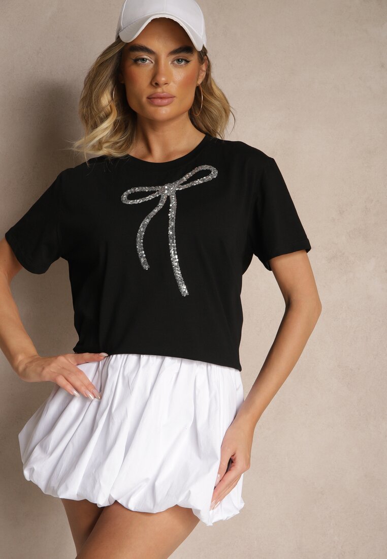 T-shirt Tenuria Negru