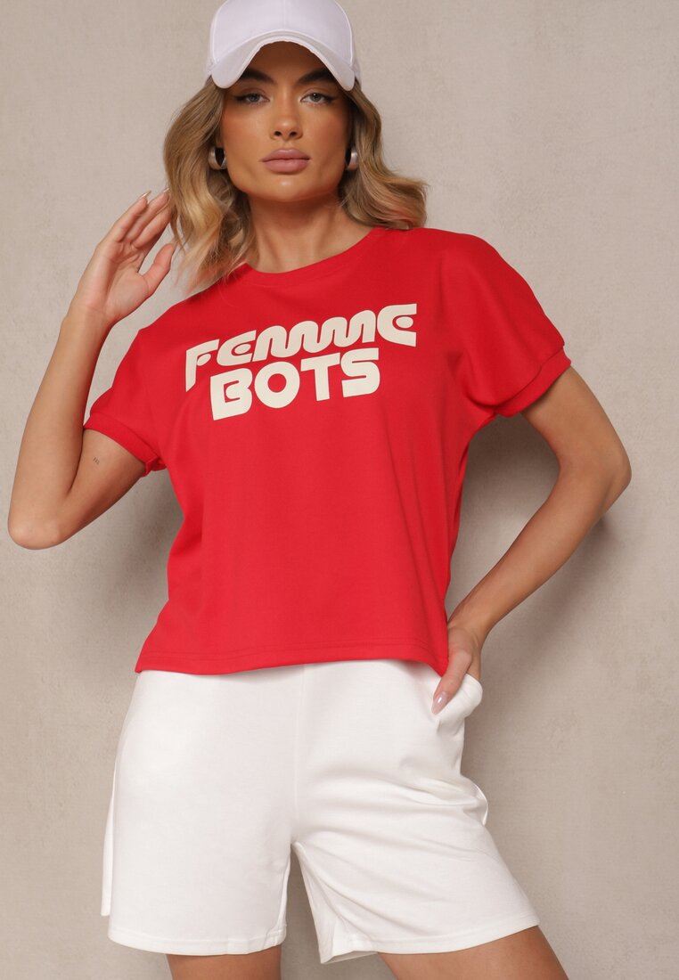 T-shirt Dezerine Roșu