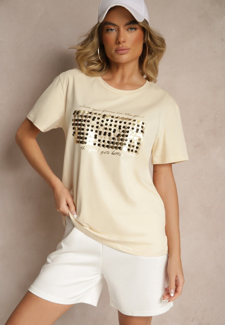 T-shirt Avenelli Bej