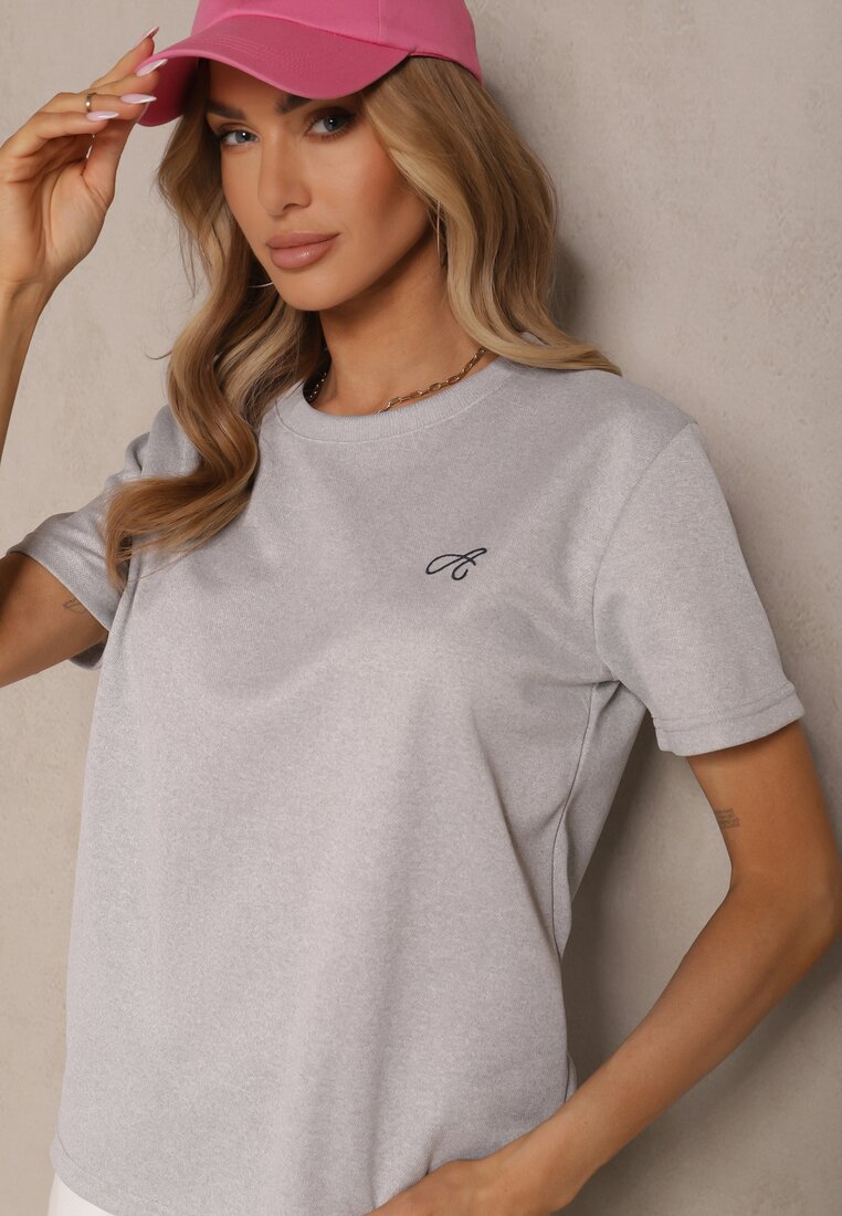 T-shirt Galeneria Gri deschis
