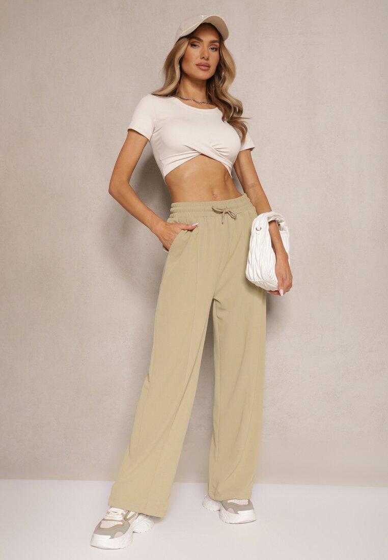 Pantaloni Deyrisse Verde deschis