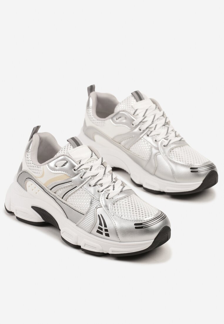 Sneakers Deylisse Argintii