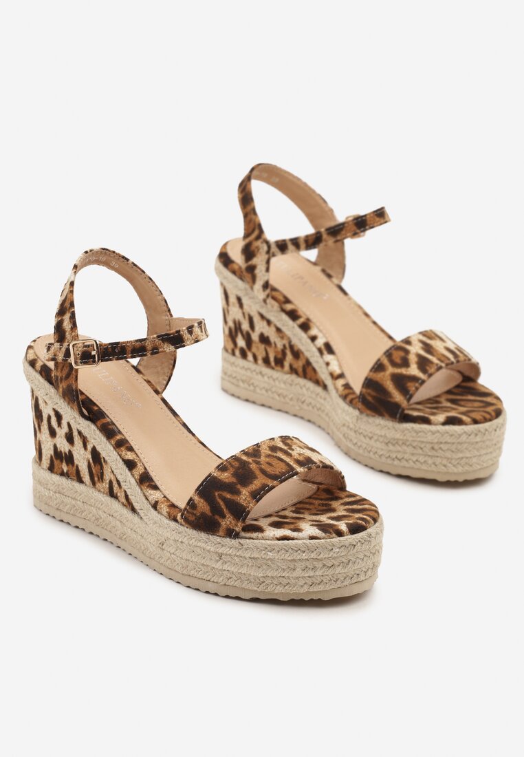 Sandale Merilithra Imprimeu leopard
