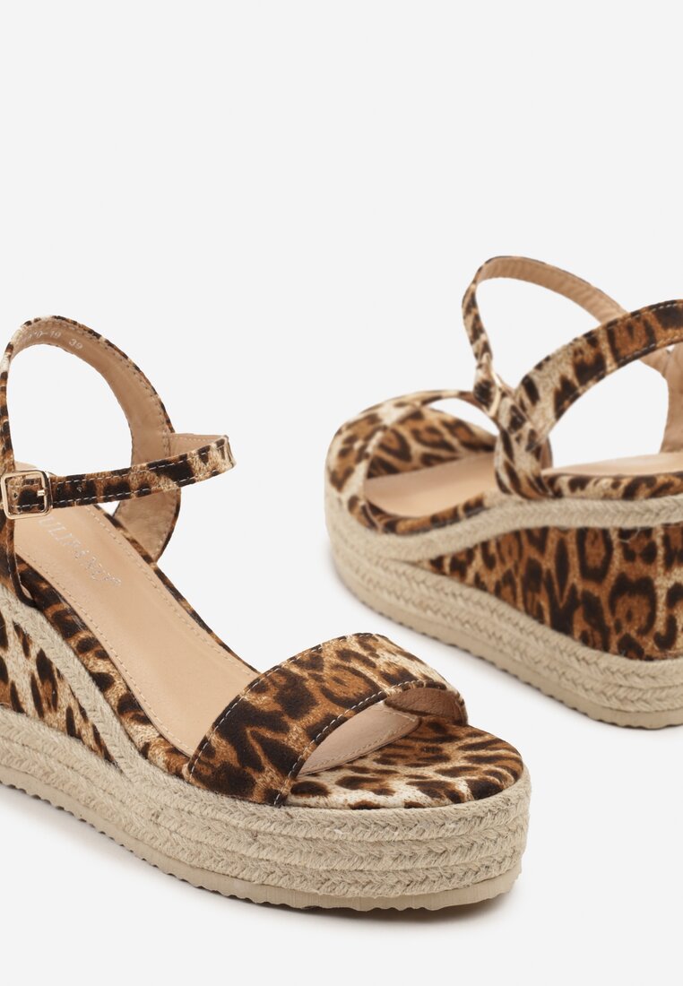 Sandale Merilithra Imprimeu leopard