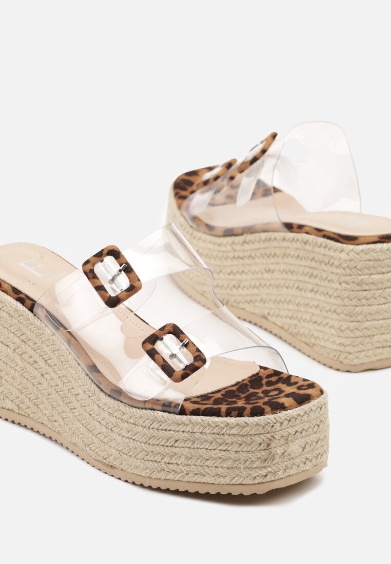 Papuci Lunitielle Imprimeu leopard