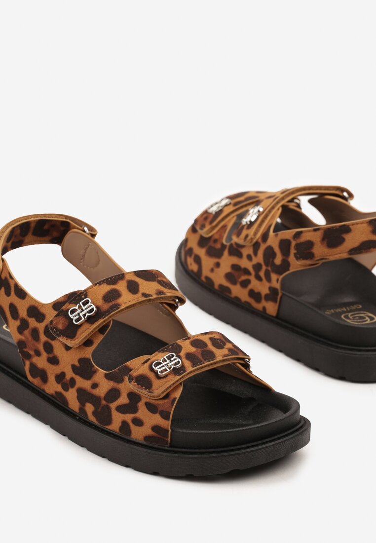 Sandale Marielidia Imprimeu leopard