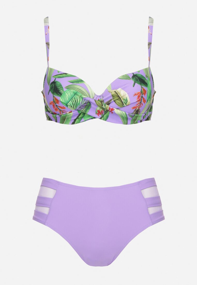 Costum de baie bikini Kinalea Mov