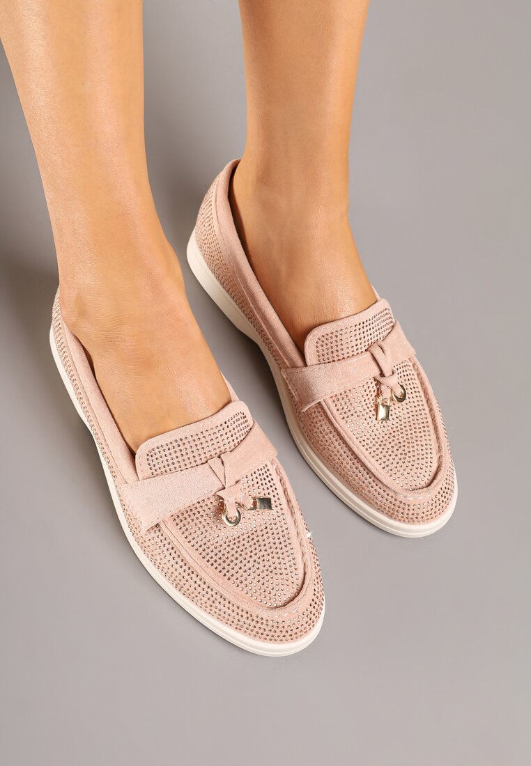 Mocasini Tenurea Roz