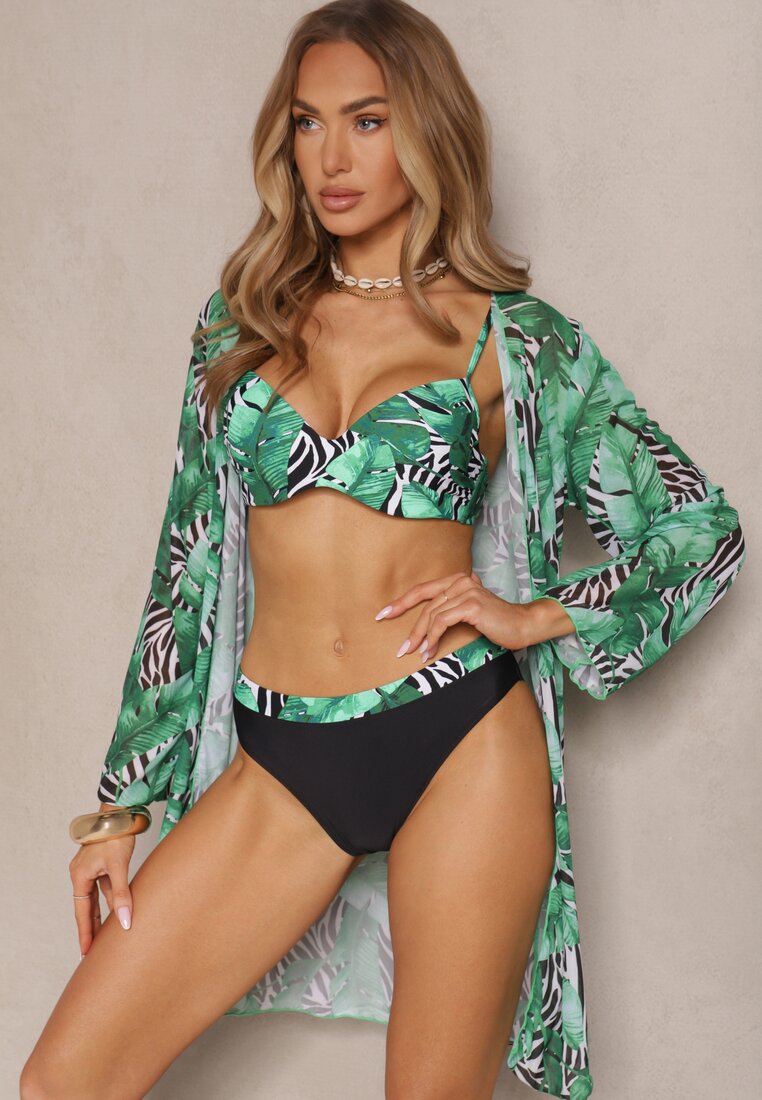 Costum de baie bikini Folanisse Verde