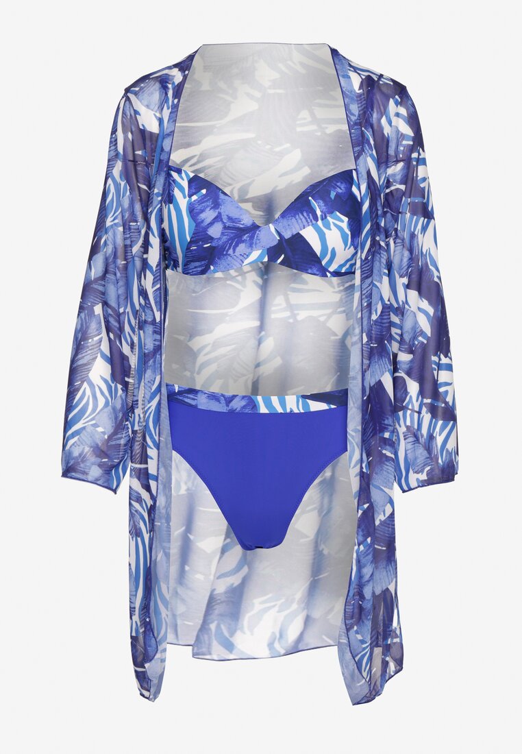 Costum de baie bikini Folanisse Albastru