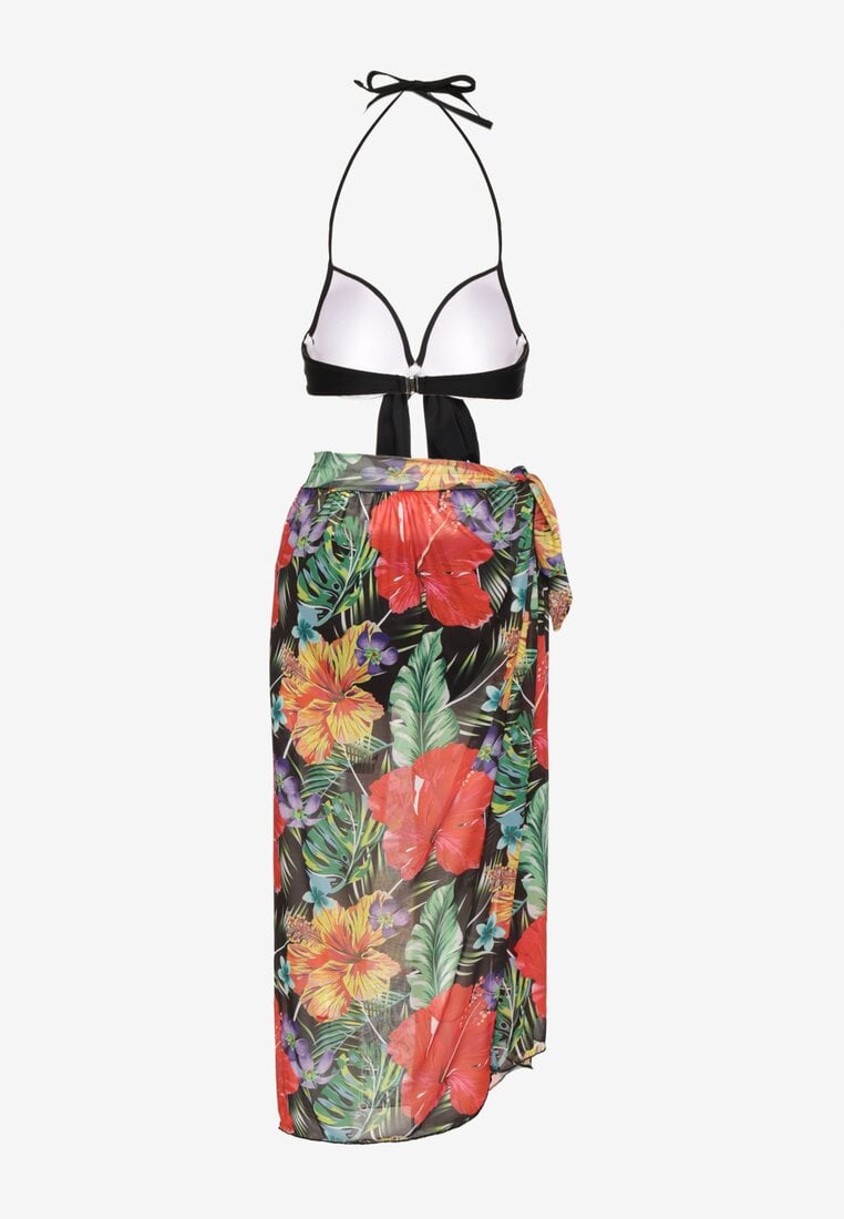 Costum de baie bikini Folanira Negru