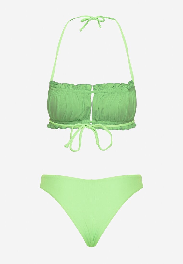 Costum de baie bikini Folinira Verde deschis
