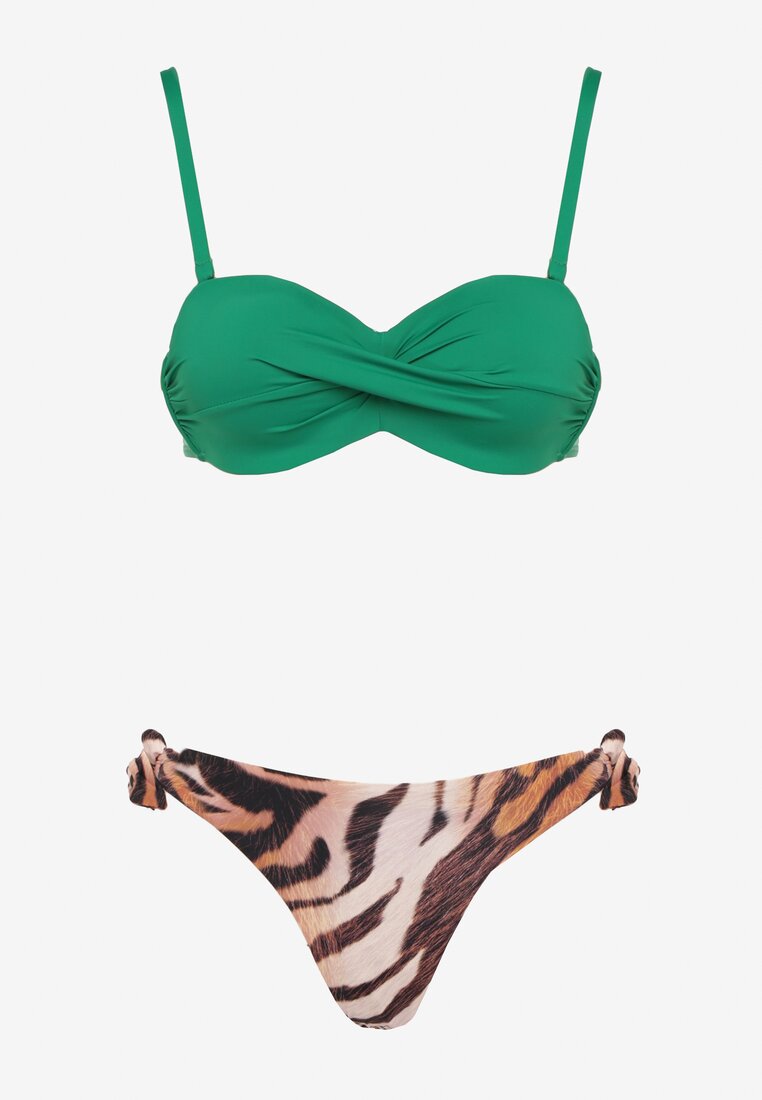 Costum de baie bikini Galanoria Verde închis