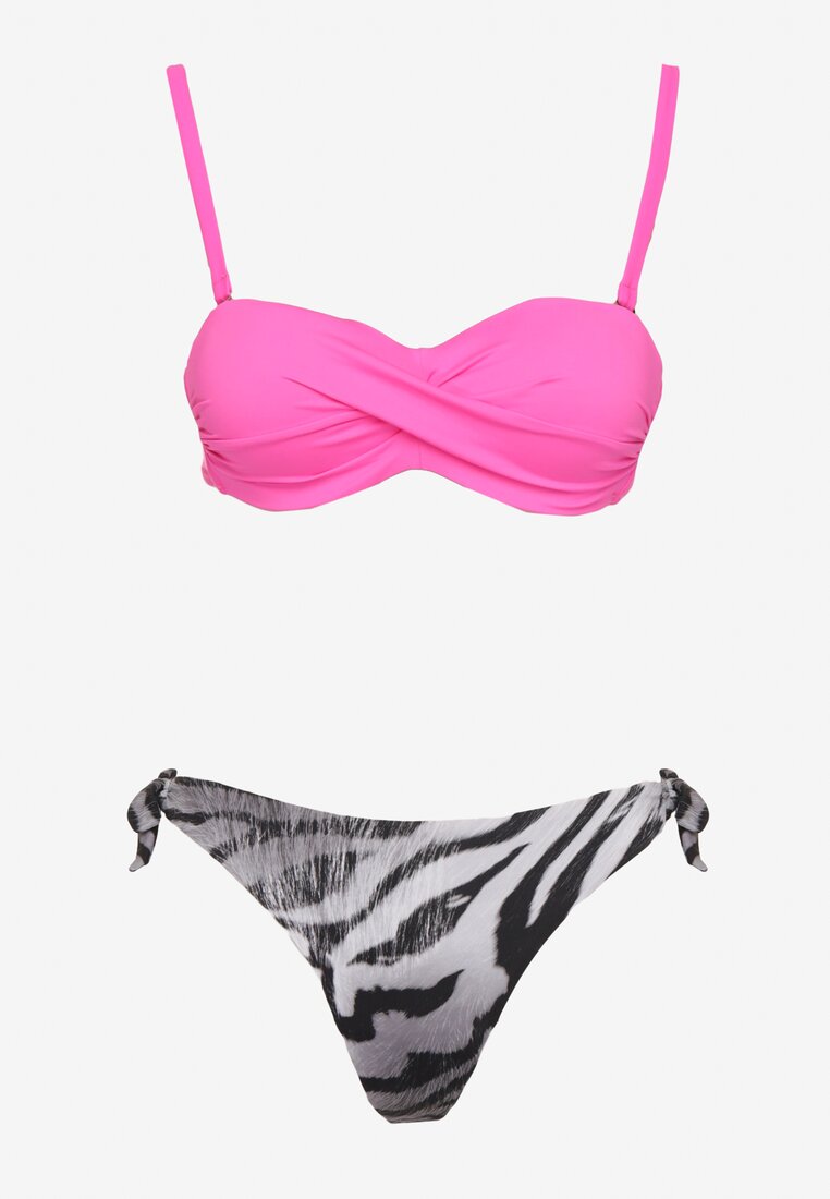Costum de baie bikini Galanoria Roz