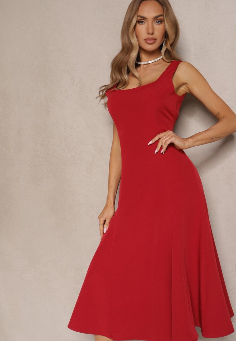 Rochie Deslene Bordo