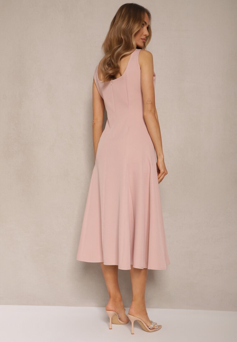Rochie Deslene Roz