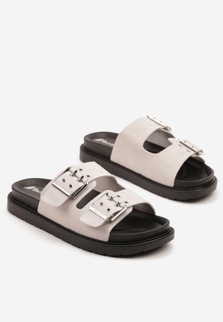 Papuci Teitelle Gri