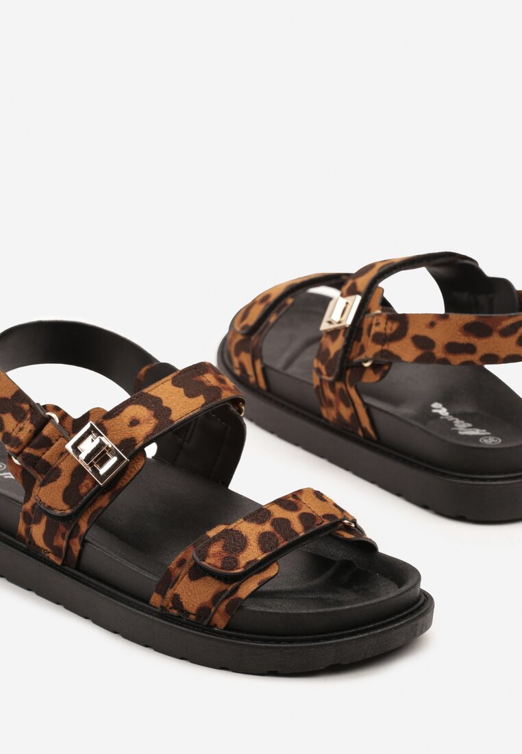 Sandale Vintell Imprimeu leopard